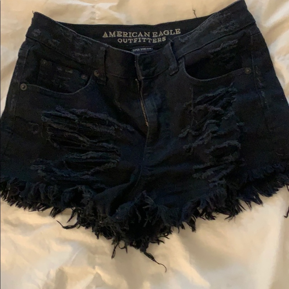 Vintage high rise festival shorts